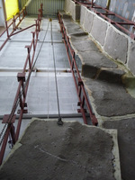 Bendcrete Installing Climbing Panels at Bolton One